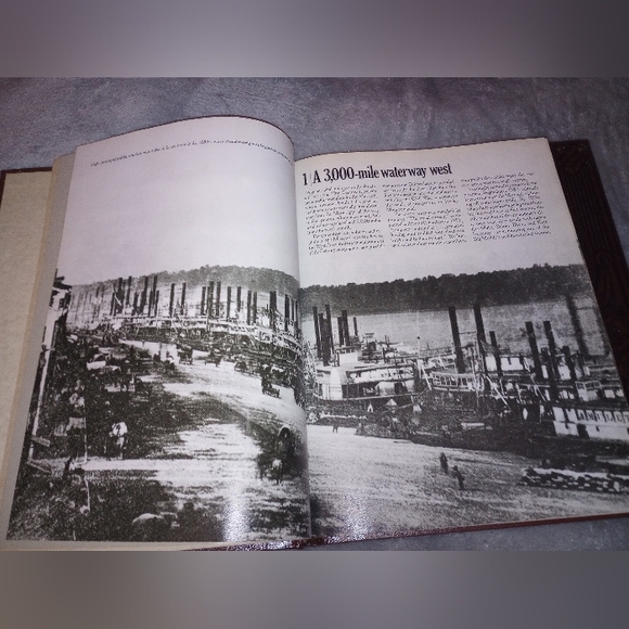 The Rivermen & The Townsmen Leatherette Embossed Hardcover Time Life Books - Picture 9 of 14